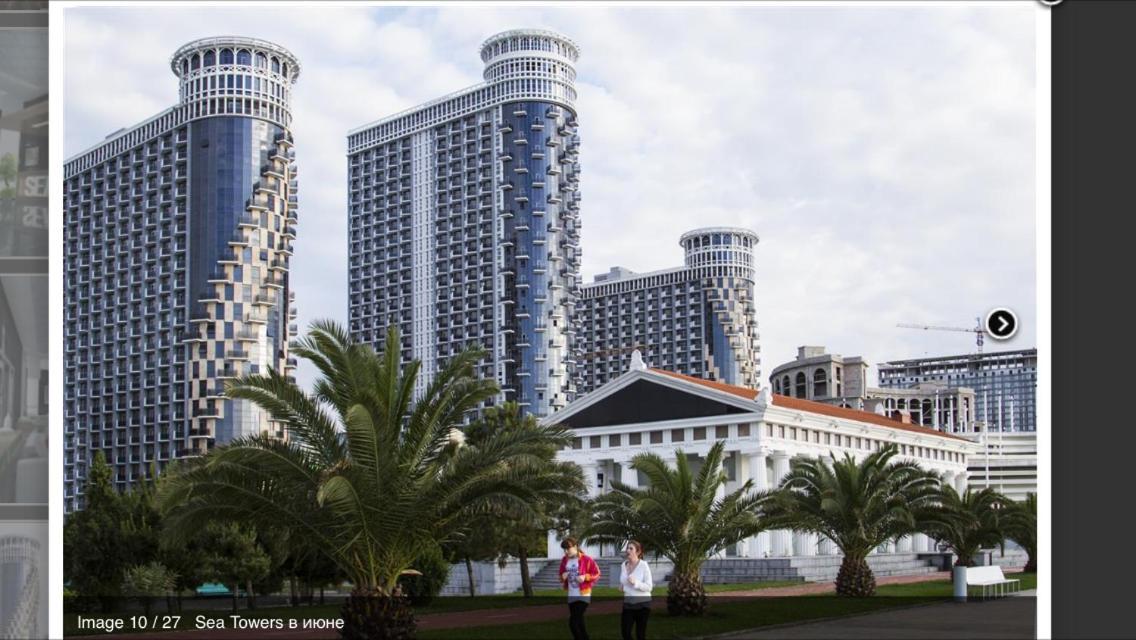 Apartment Sea Tower Khimshiashvili 15 باتومي المظهر الخارجي الصورة